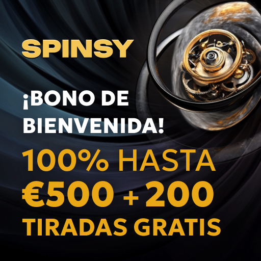 Interface de Spinsy Casino avec promotions