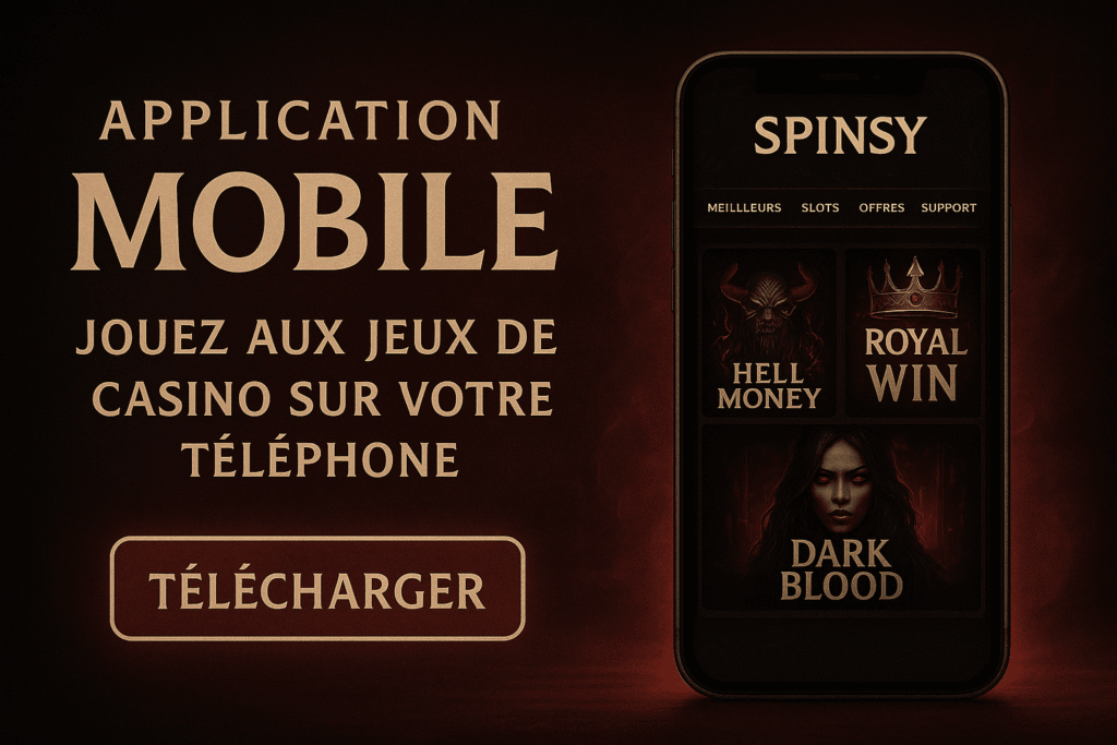 Spinsy Casino Interface